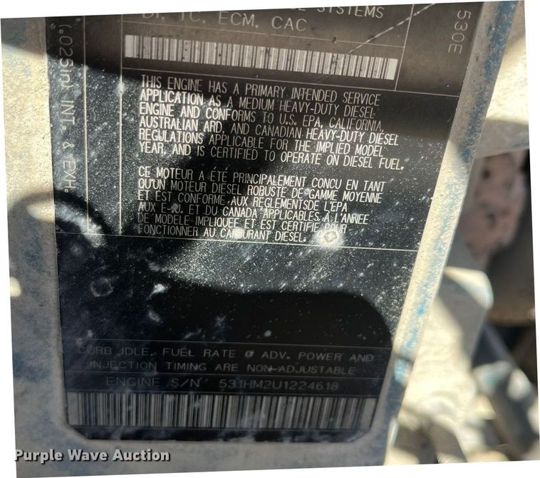 image for item ED2304 2000 International 4900 dump truck