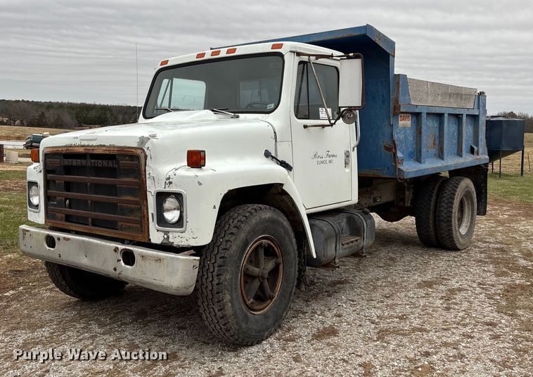 image for item ED2455 1986 International S1600 dump truck