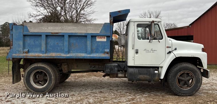 image for item ED2455 1986 International S1600 dump truck