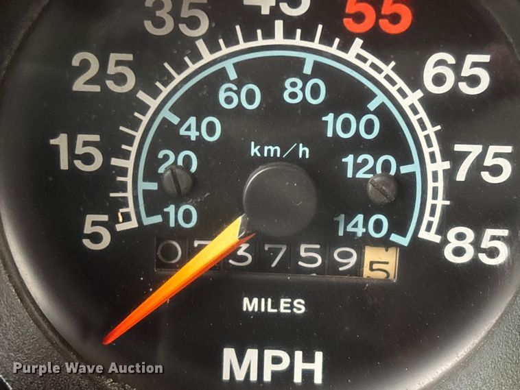 image for item ED2455 1986 International S1600 dump truck