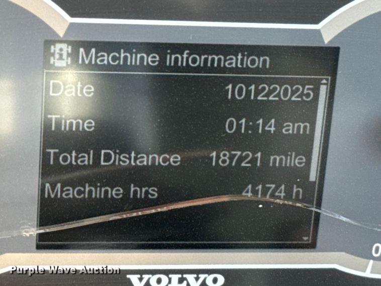 image for item EE3423 2021 Volvo A25G articulated haul truck