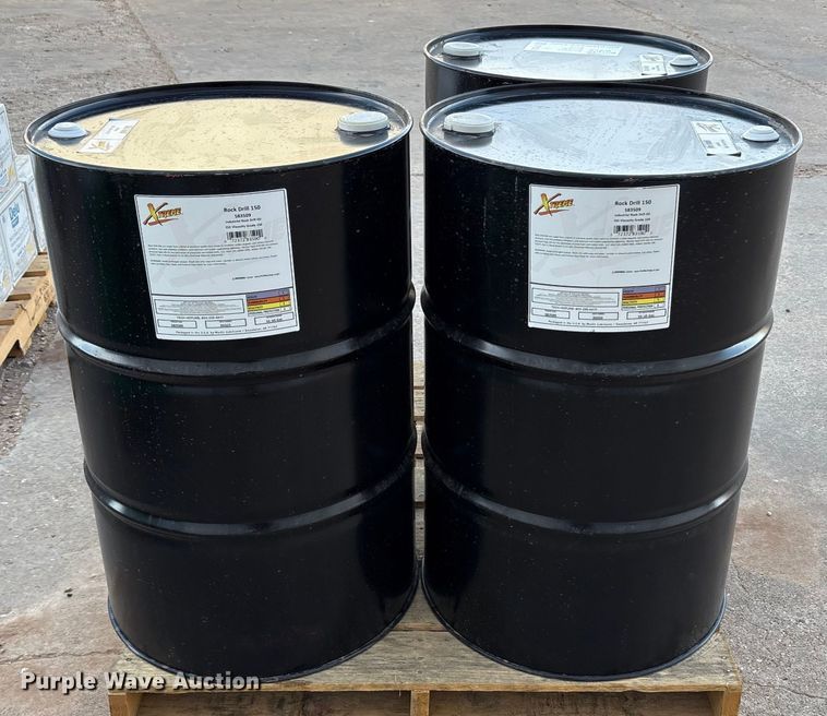 image for item EF6282 (3) barrels of rock drill oil