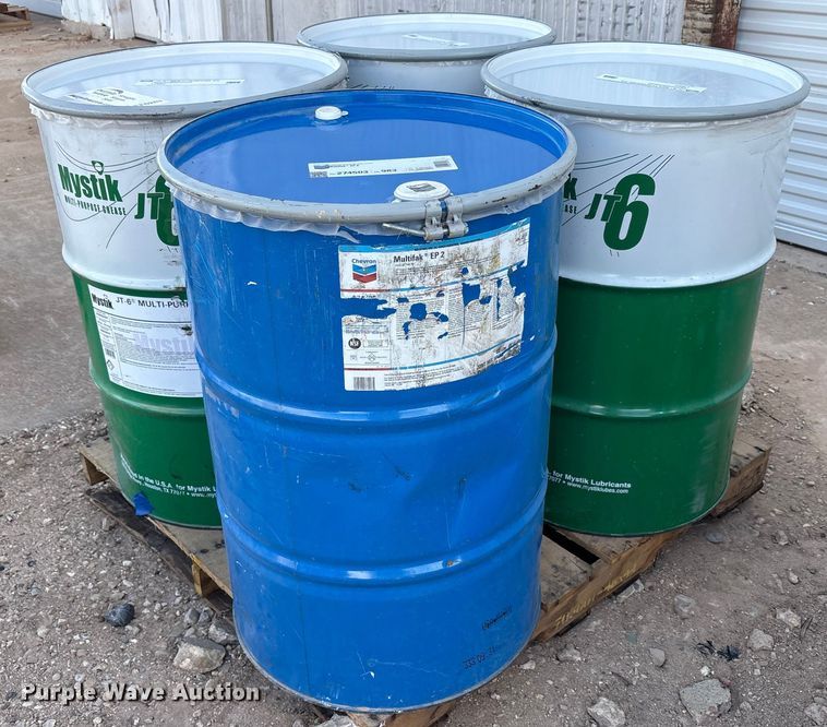 image for item EF6283 (4) barrels of grease