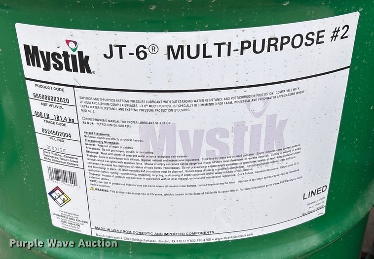 image for item EF6283 (4) barrels of grease