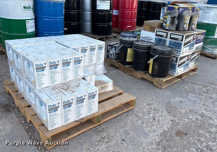 image for item EF6284 (2) pallets oil