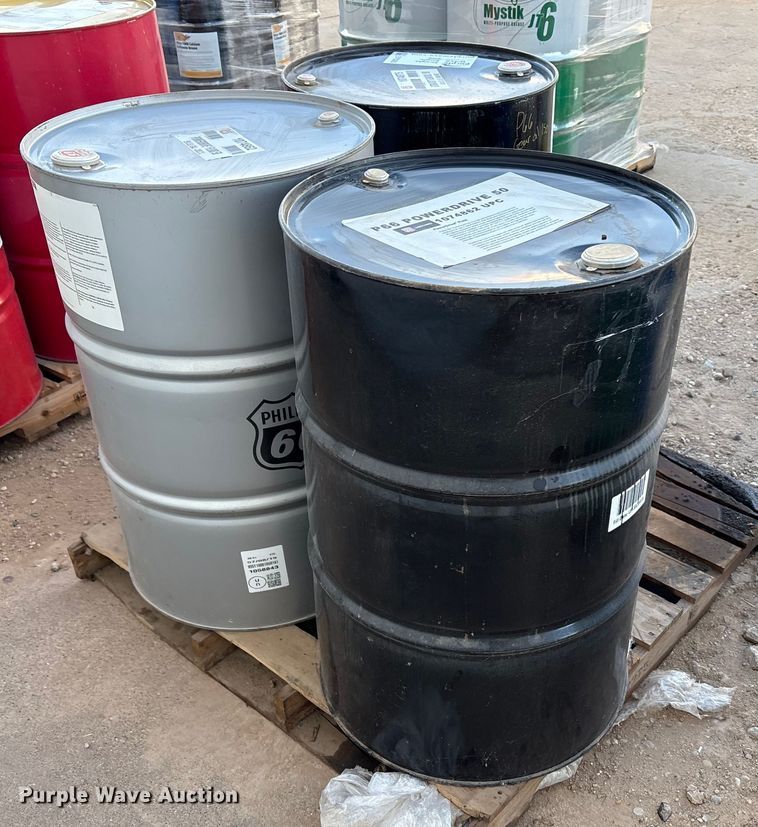 image for item EF6285 (3) barrels of oil