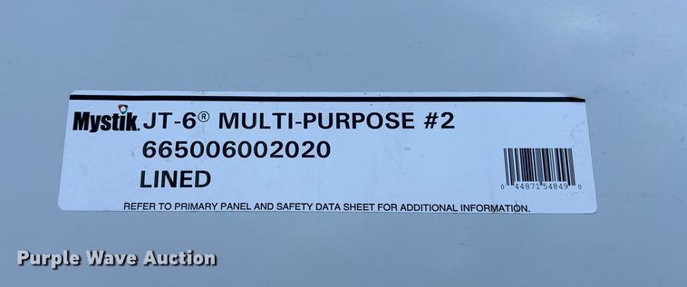 image for item EF6286 (4) barrels of mystic JT-6 multipurpose grease