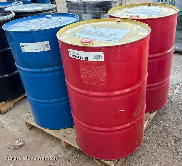 image for item EF6287 (3) barrels of gear oil