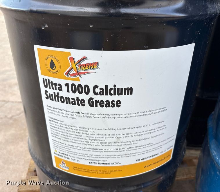 image for item EF6291 (7) barrels of grease