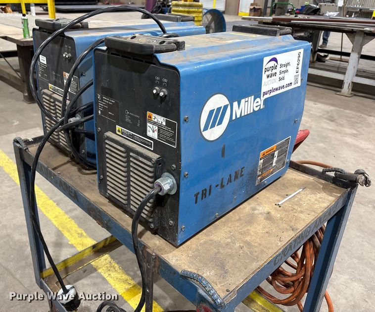 image for item EF6295 Miller XMT 304 CC/CV (2) Miller XMT 304 CC/CV welders