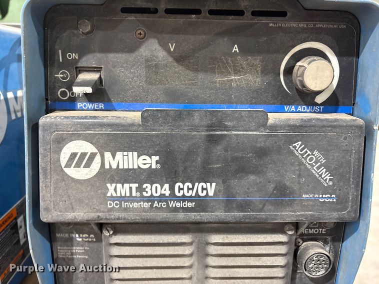 image for item EF6295 Miller XMT 304 CC/CV (2) Miller XMT 304 CC/CV welders