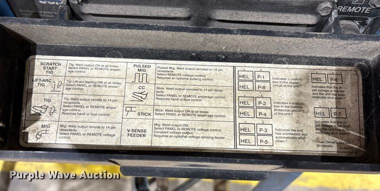 image for item EF6295 Miller XMT 304 CC/CV (2) Miller XMT 304 CC/CV welders
