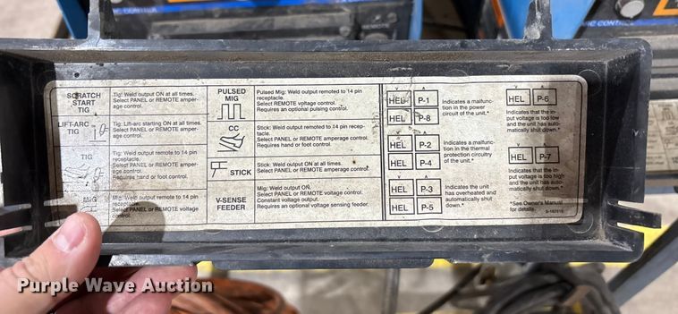 image for item EF6295 Miller XMT 304 CC/CV (2) Miller XMT 304 CC/CV welders