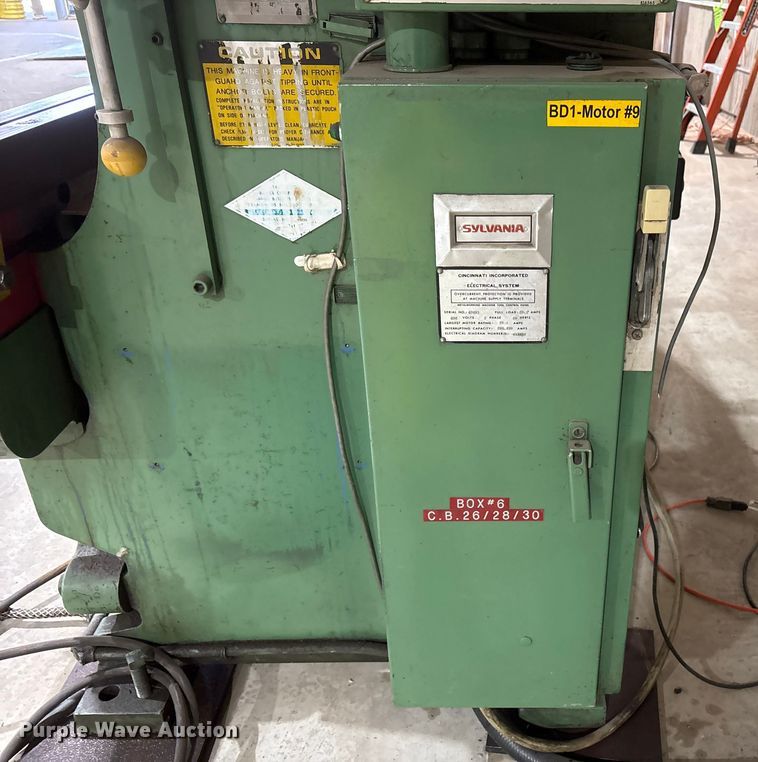 image for item EF6299 Cincinnati press break