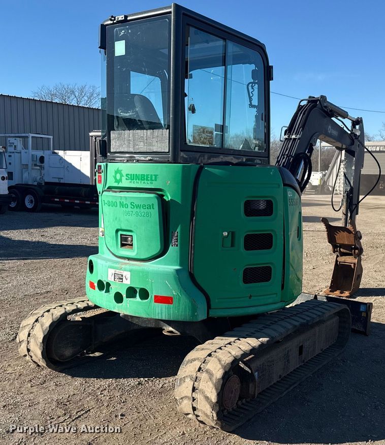 image for item EG1924 2013 John Deere 35G mini excavator