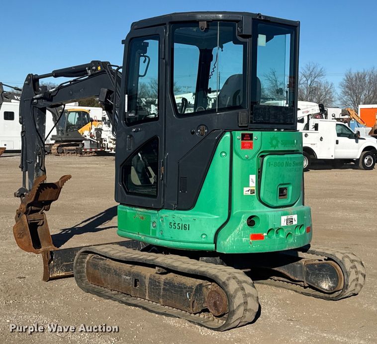 image for item EG1924 2013 John Deere 35G mini excavator