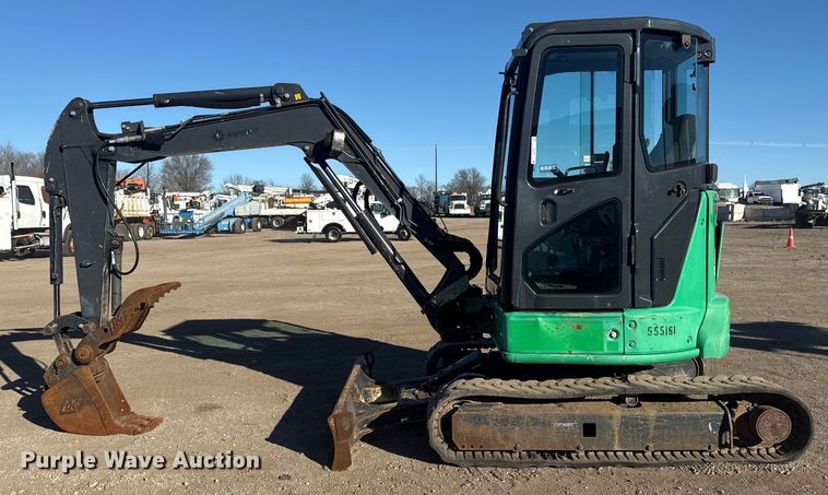 image for item EG1924 2013 John Deere 35G mini excavator