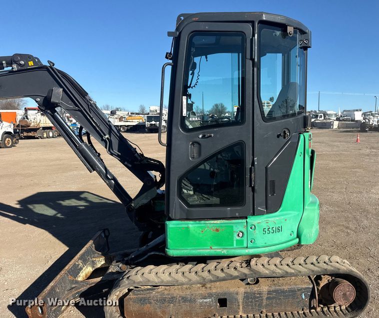 image for item EG1924 2013 John Deere 35G mini excavator