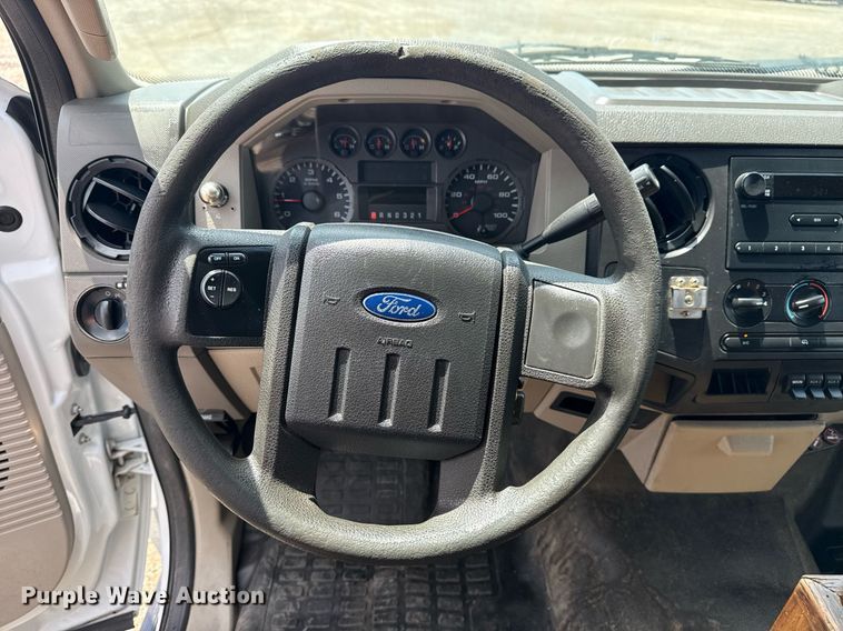 image for item EG6060 2010 Ford F350 Super Duty Ext. Cab utility bed pickup truck