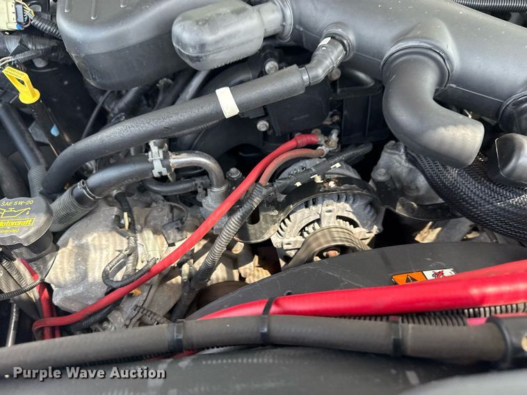 image for item EG6060 2010 Ford F350 Super Duty Ext. Cab utility bed pickup truck