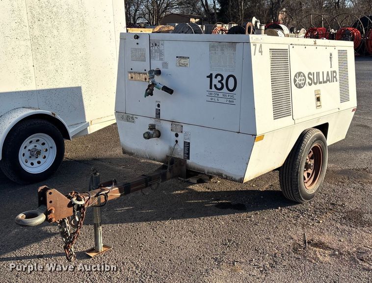 image for item EG8325 Sullair 130 DPO JD air compressor