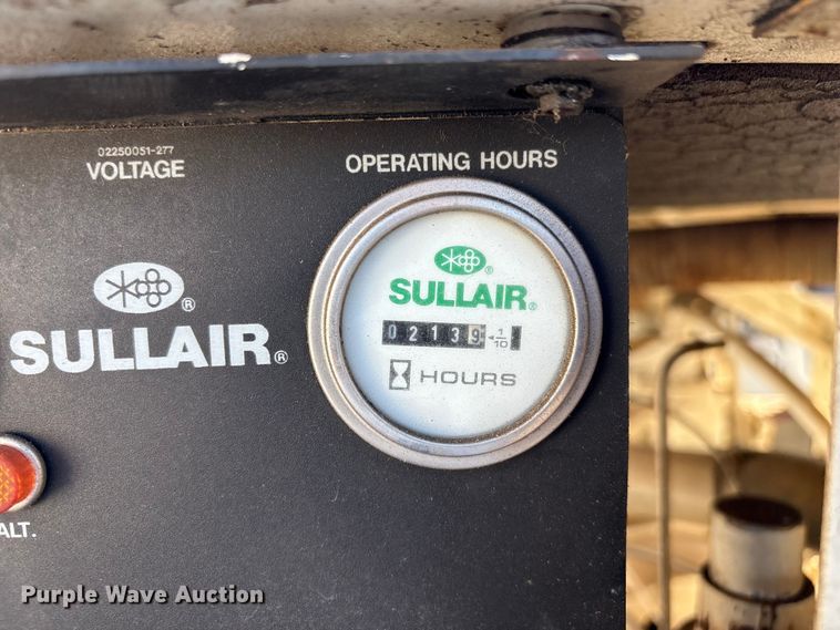 image for item EG8325 Sullair 130 DPO JD air compressor