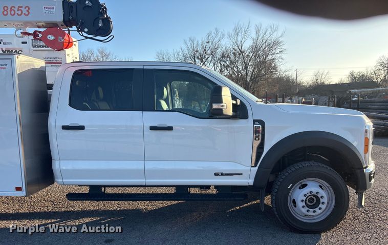 image for item EG8327 2023 Ford F550 XL Crew Cab utility / service truck