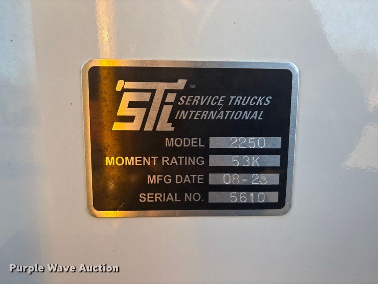 image for item EG8327 2023 Ford F550 XL Crew Cab utility / service truck