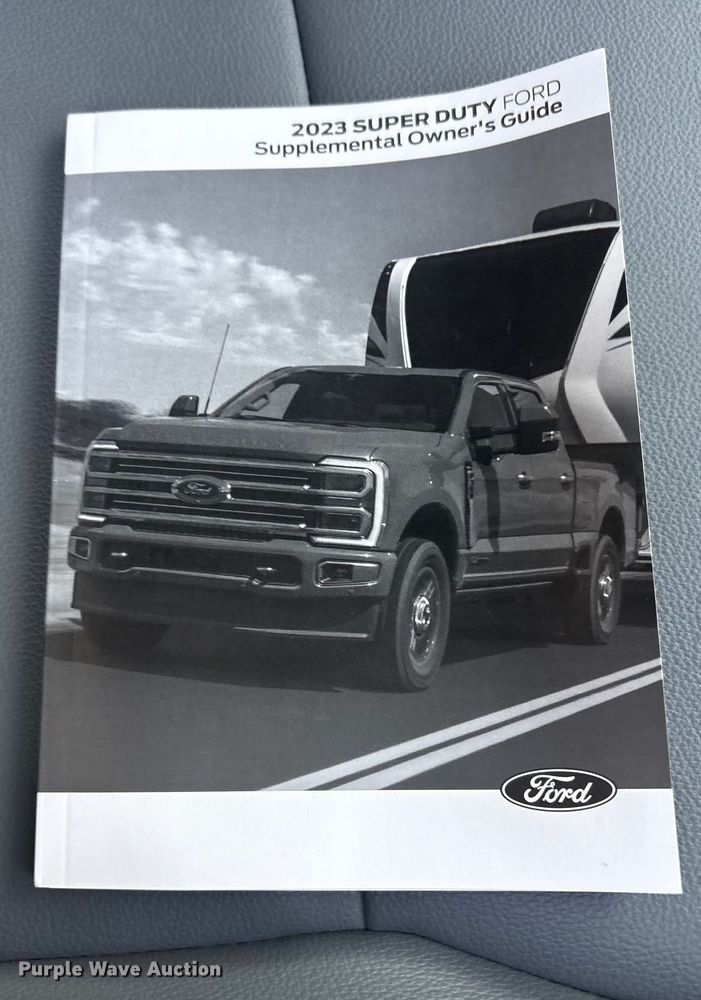 image for item EG8327 2023 Ford F550 XL Crew Cab utility / service truck