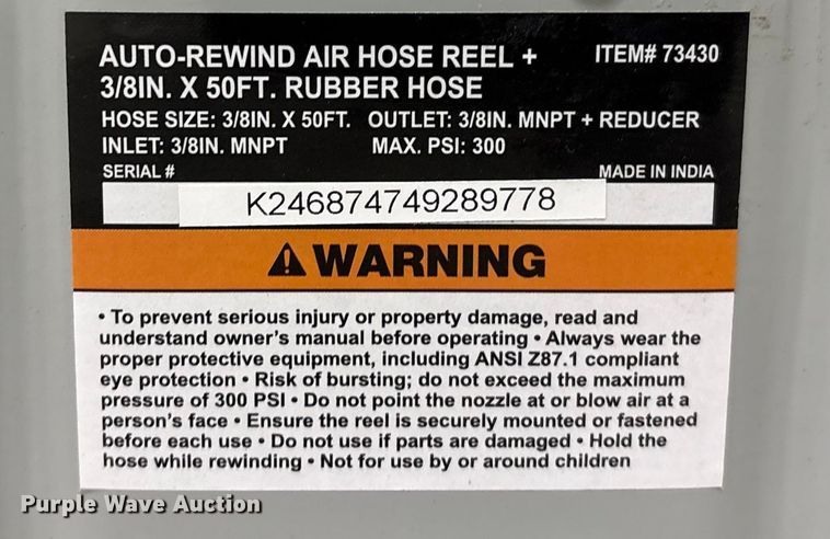 image for item EI5687 Vanair G6-Viper air compressor