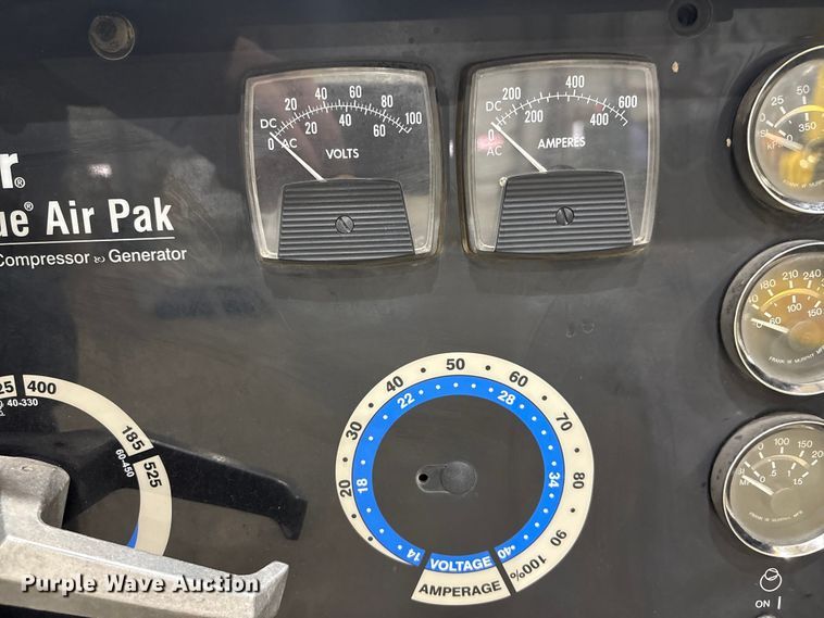 image for item EI5688 2012 Miller Big Blue 600 Air Pak welder/generator