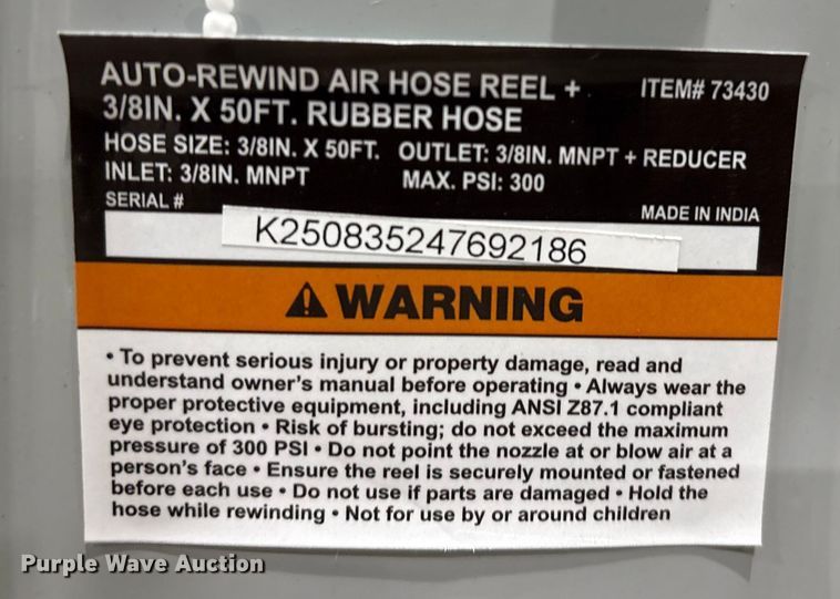 image for item EI5688 2012 Miller Big Blue 600 Air Pak welder/generator