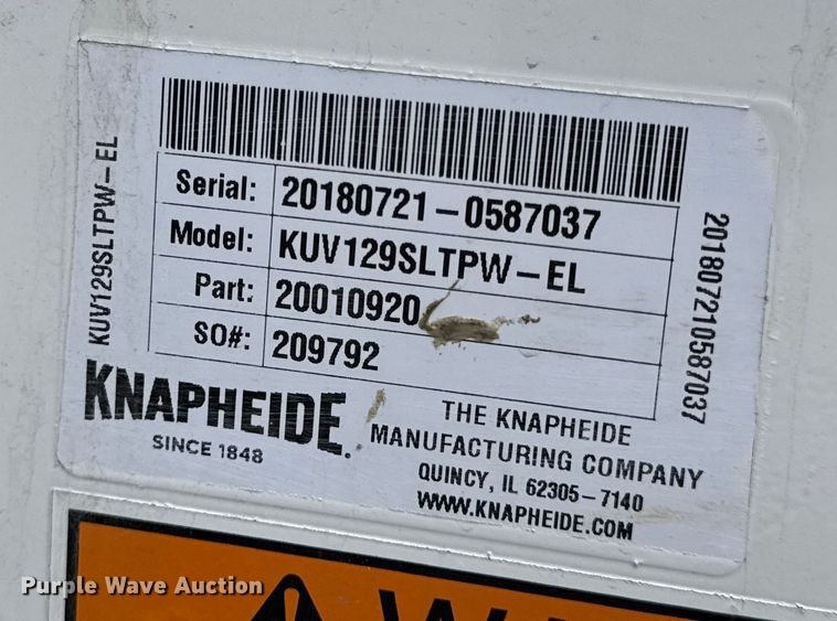 image for item EN0799 2018 Chevrolet Express G3500 utility van