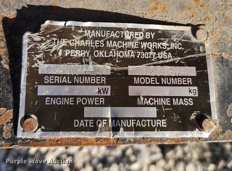 image for item EO4913 Ditch Witch 255SX vibratory cable plow