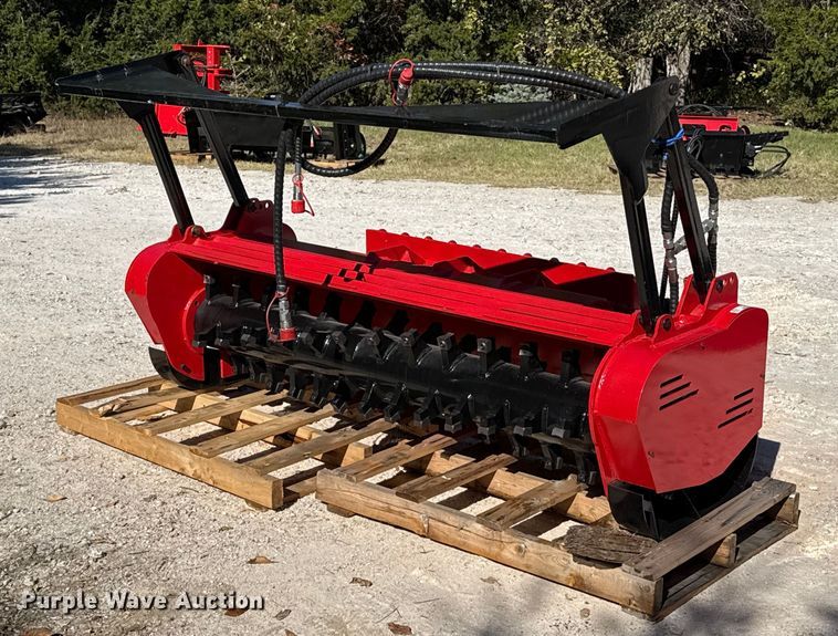 image for item EP0948 2025 GIYI skid steer mulcher