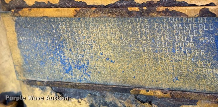 image for item EP2750 1982 Vermeer T-600D trencher