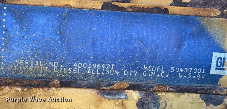 image for item EP2750 1982 Vermeer T-600D trencher