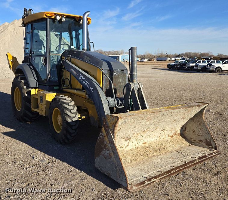 image for item ES2664 2015 John Deere 310SL HL backhoe