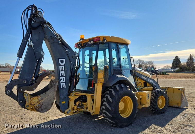 image for item ES2664 2015 John Deere 310SL HL backhoe