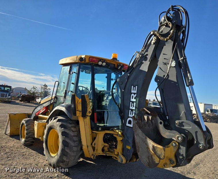image for item ES2664 2015 John Deere 310SL HL backhoe