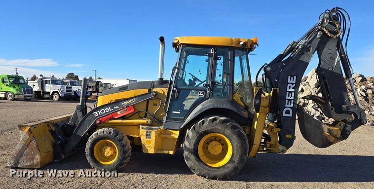 image for item ES2664 2015 John Deere 310SL HL backhoe