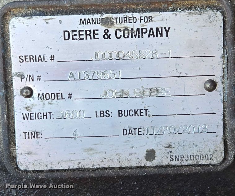 image for item ES2665 2014 John Deere 245G LC excavator