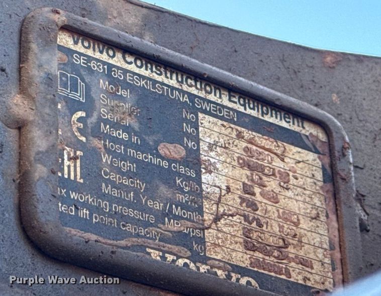 image for item ES5513 2021 Volvo EC480EL excavator