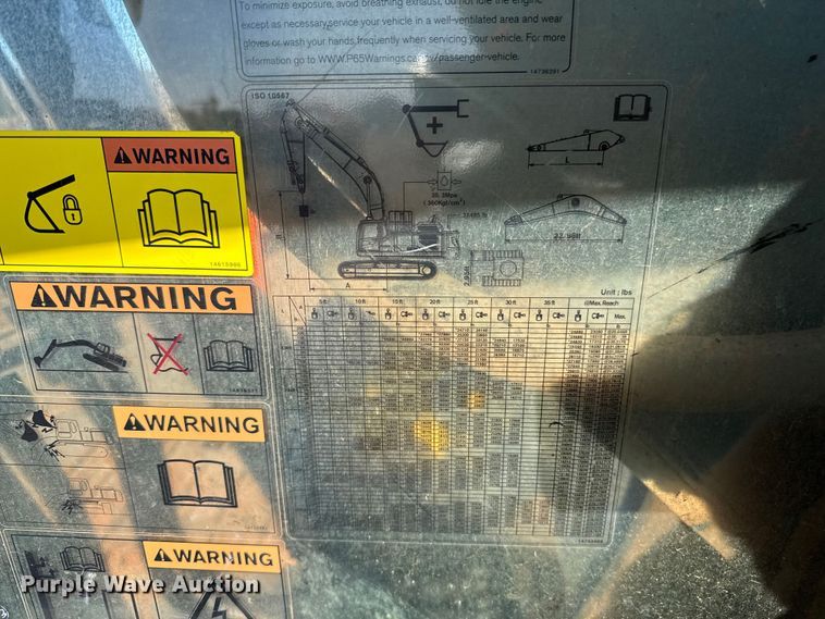 image for item ES5513 2021 Volvo EC480EL excavator