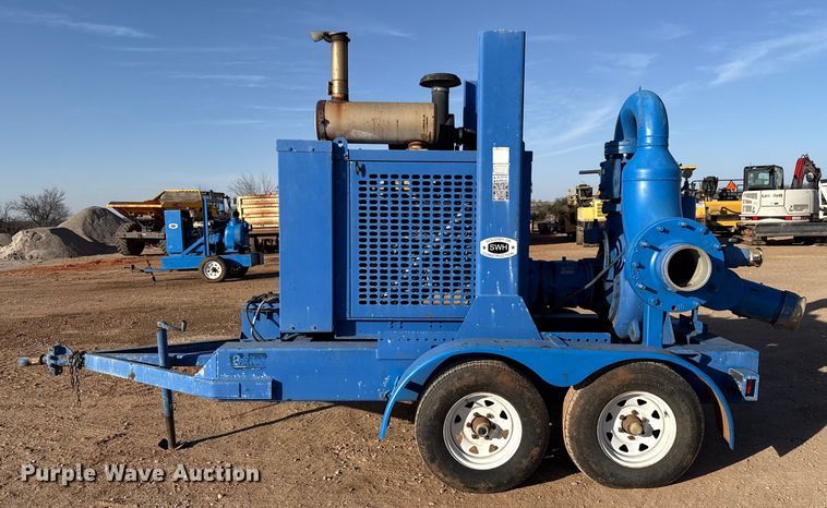 image for item ES5515 Gorman Rupp PA6E60-6068HE pump