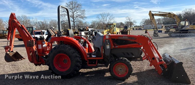 image for item ES8501 Kioti DK35SE MFWD tractor