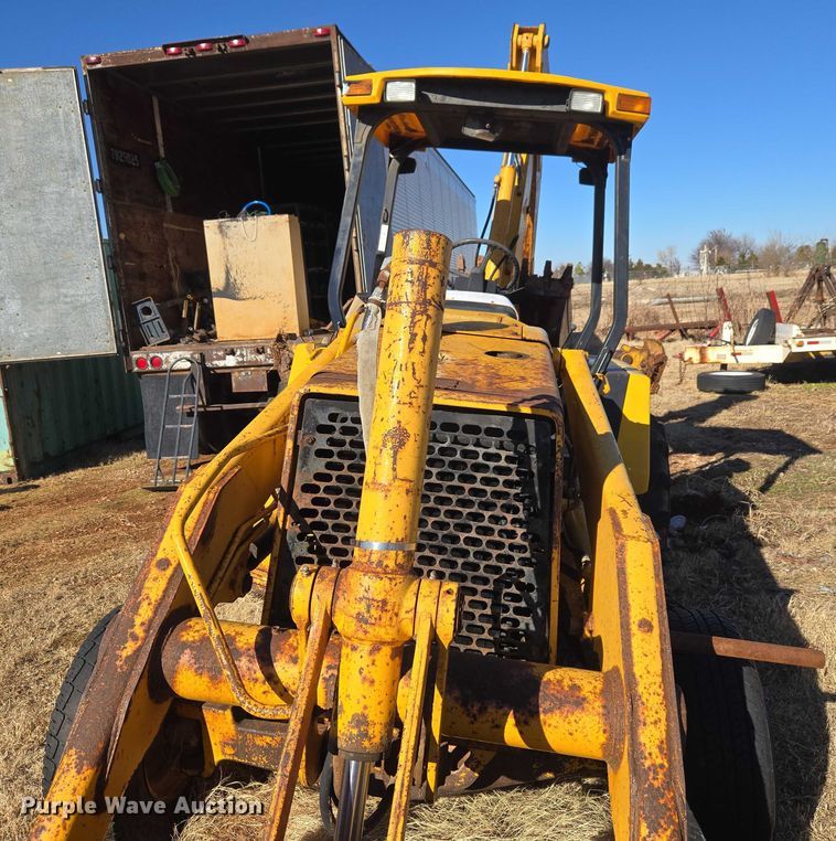 image for item ET1159 1991 John Deere 310D backhoe