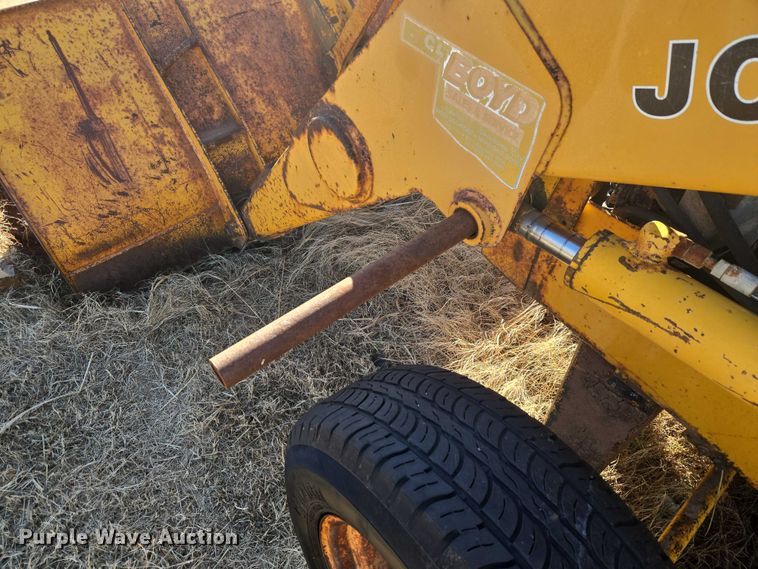 image for item ET1159 1991 John Deere 310D backhoe