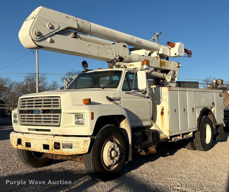 CAMIóN CON CANASTILLA 1994 FORD ALTEC