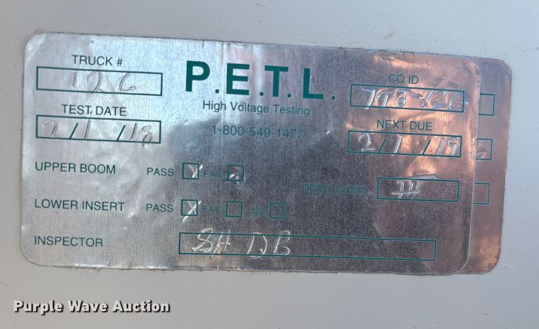 image for item ET4102 1994 Ford F700 bucket truck